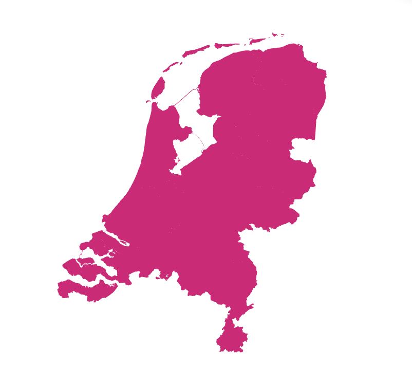 Actief door heel Nederland